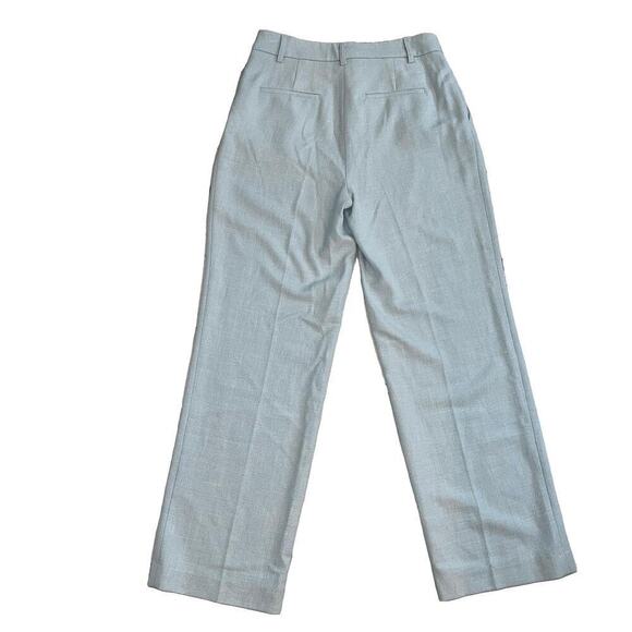 House of Harlow 1960 Knit Wide Leg Trouser Dress Pant Sky Blue Size 8 - Picture 3 of 9